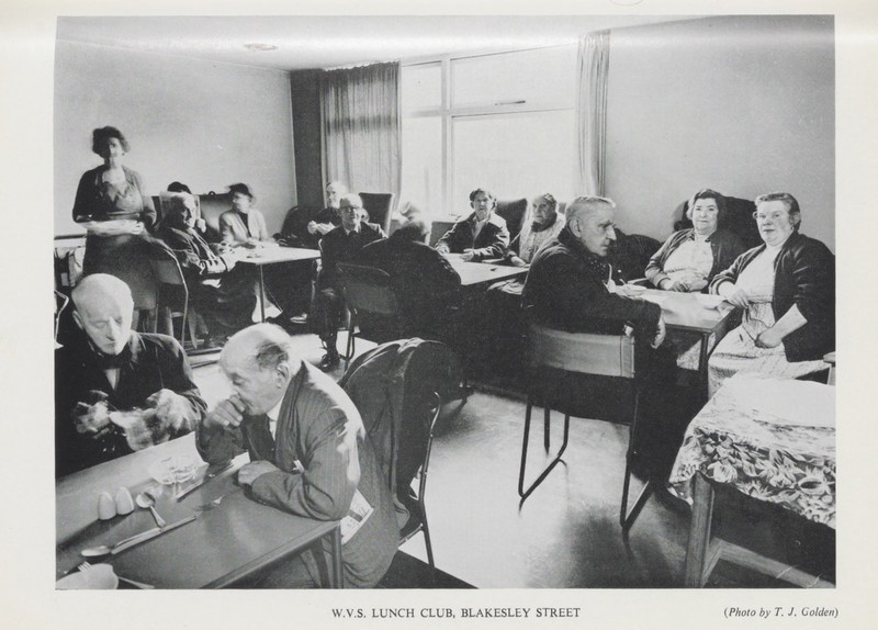 W.V.S. LUNCH CLUB, BLAKESLEY STREET (Photo by T. J. Golden)