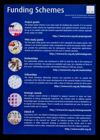 Funding schemes / NC3Rs.