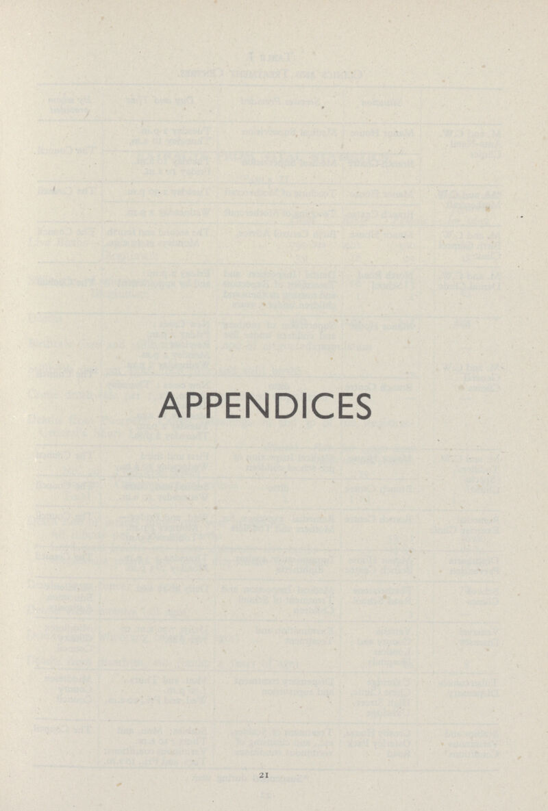 APPENDICES 21