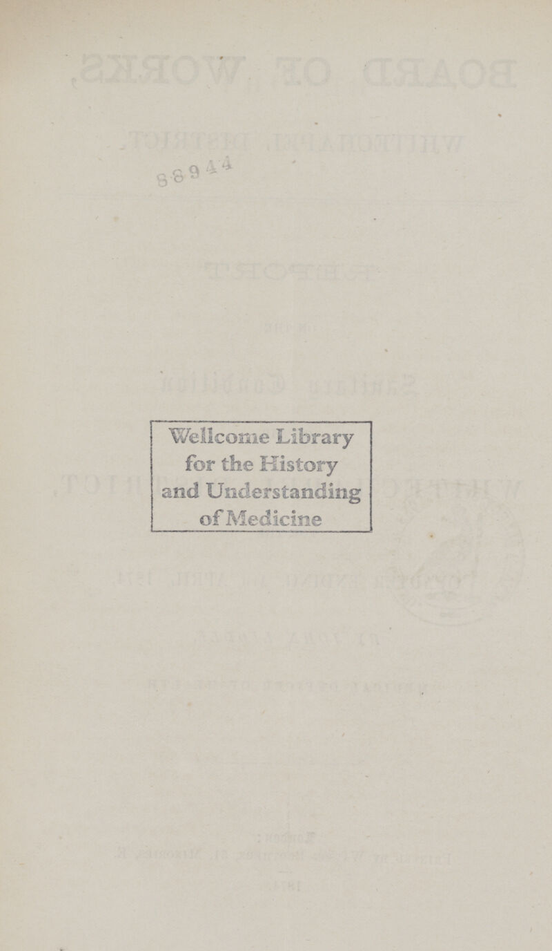 Wellcome Library for the History and Understanding of Medicine