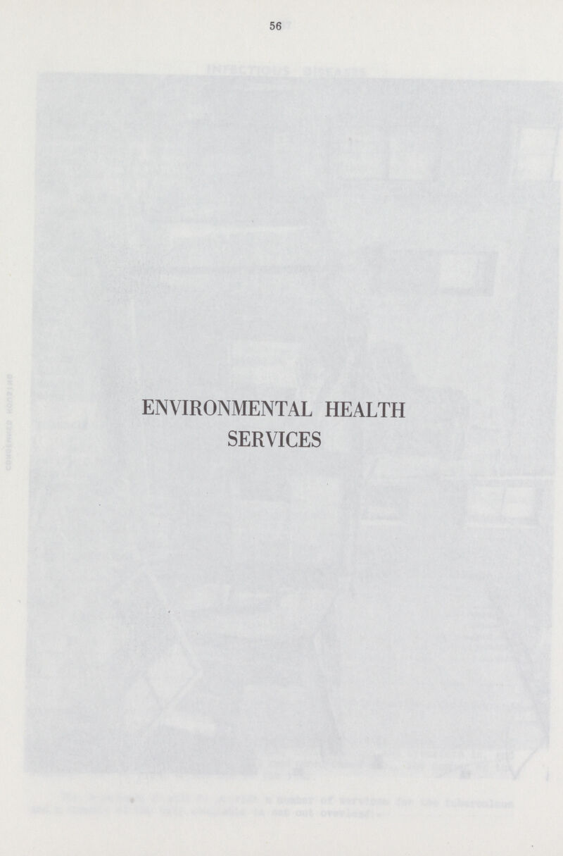 56 ENVIRONMENTAL HEALTH SERVICES