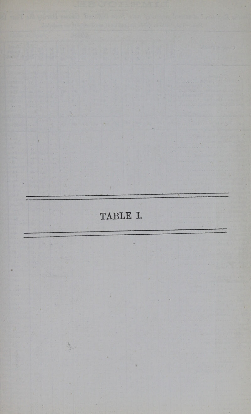 TABLE I.