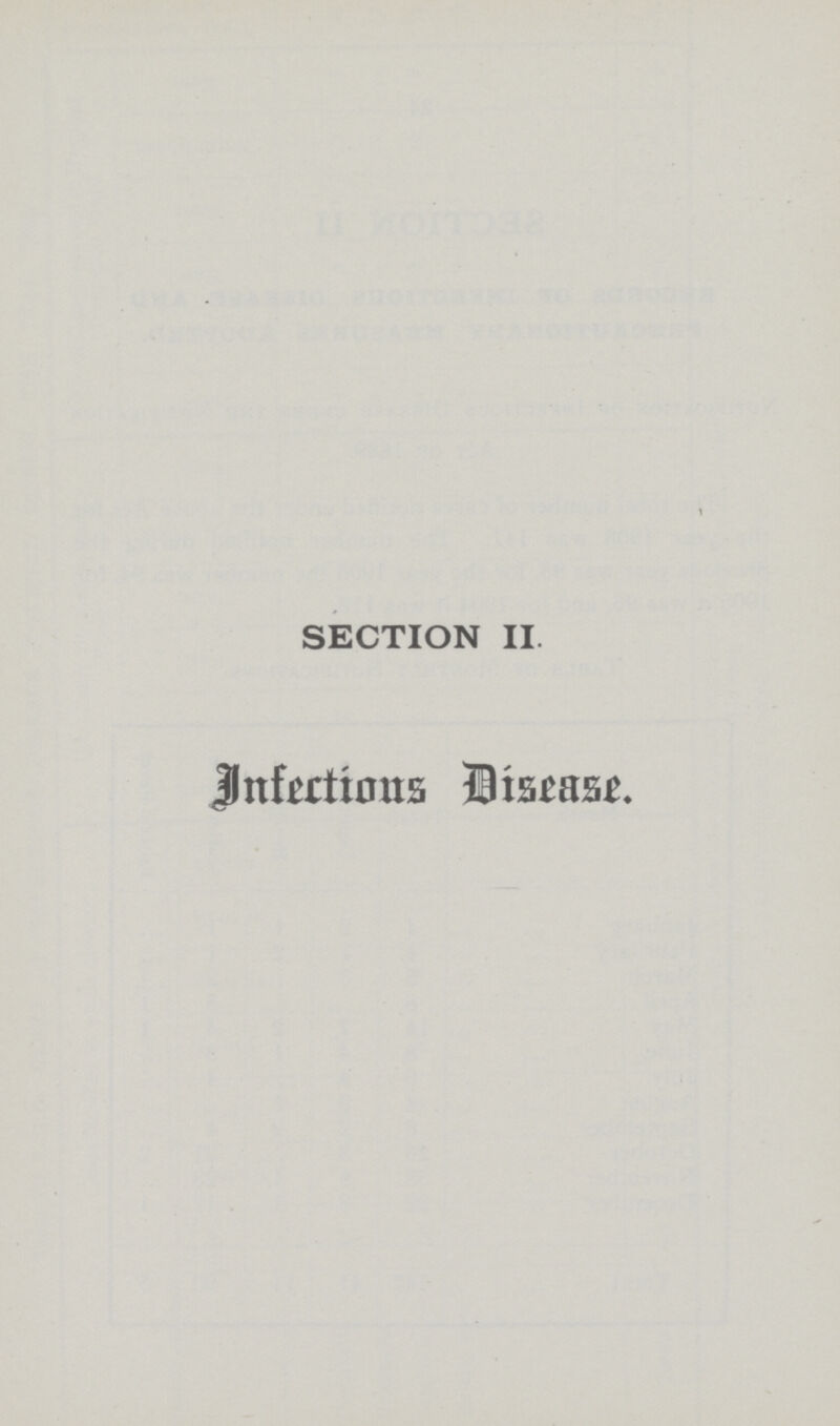 SECTION II Infections Diseases