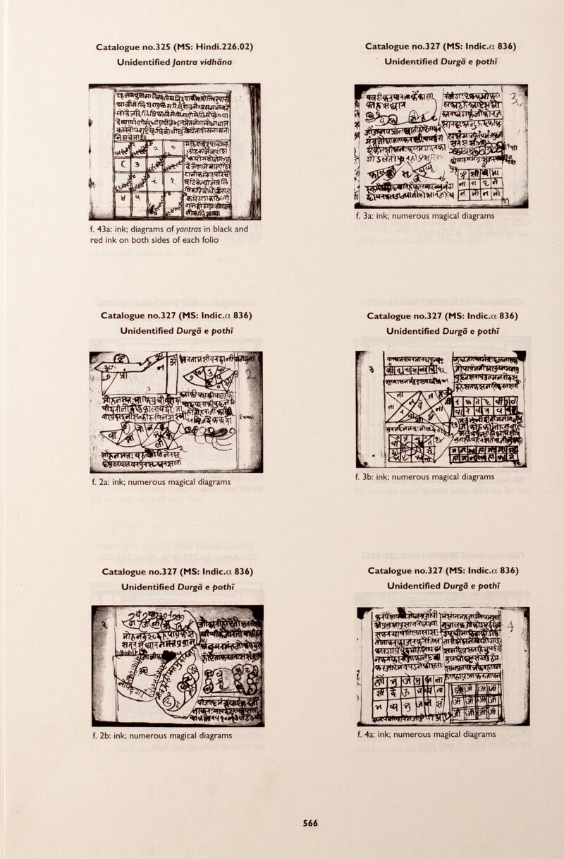 f. 43a: ink; diagrams of yantras in black and red ink on both sides of each folio Mjmr— ■■■ je * ) V-!« « X ggf H h K l- _„ v . [«< Éi V iti f. 3a: ink; numerous magical diagrams Catalogue no.327 (MS: Indic .a 836) Unidentified Durgâ e pothT pr/si f. 2a: ink; numerous magical diagrams Catalogue no.327 (MS: Indic .a 836) Unidentified Durgâ e pothT wraw*jì)<it* Catalogue no.327 (MS: Indic .a 836) Unidentified Durgâ e pothT Catalogue no.327 (MS: Indic .a 836) Unidentified Durgâ e pothT f. 3b: ink; numerous magical diagrams