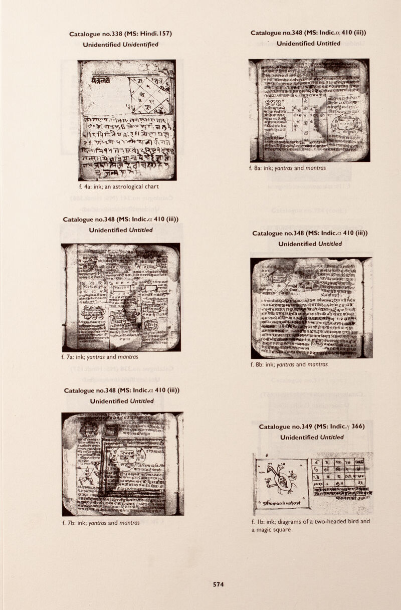 f. 4a: ink; an astrological chart f. 8a: ink; yantras and mantras Catalogue no.348 (MS: Indic .a 410 (iii)) Unidentified Untitled f. 7a: ink; yantras and mantras Catalogue no.348 (MS: Indic .a 410 (iii)) Unidentified Untitled Catalogue no.348 (MS: Indic .a 410 (iii)) Unidentified Untitled f. 8b: ink; yantras and mantras f. 7b: ink; yantras and mantras Catalogue no.349 (MS: Indic.y 366) Unidentified Untitled f. lb: ink; diagrams of a two-headed bird and a magic square tew -'¡à àX V>l*t - *■ 3ggn t§ I ' »îiB^irncrêno^3 :,garôi1?aargï. :ifà«-\y ¿ •: ¡U3^ istigai n*s^?Kn35; ■ !s»T%fa6pnft nwaHnâawonbtK iztiv Wg^agOirlwräi«* RpTr?t fui JT •*] ™ ^ 3f 3s?än«flfl mm g^iaaF SÄ »*•*» srann^cHTCHi^«^