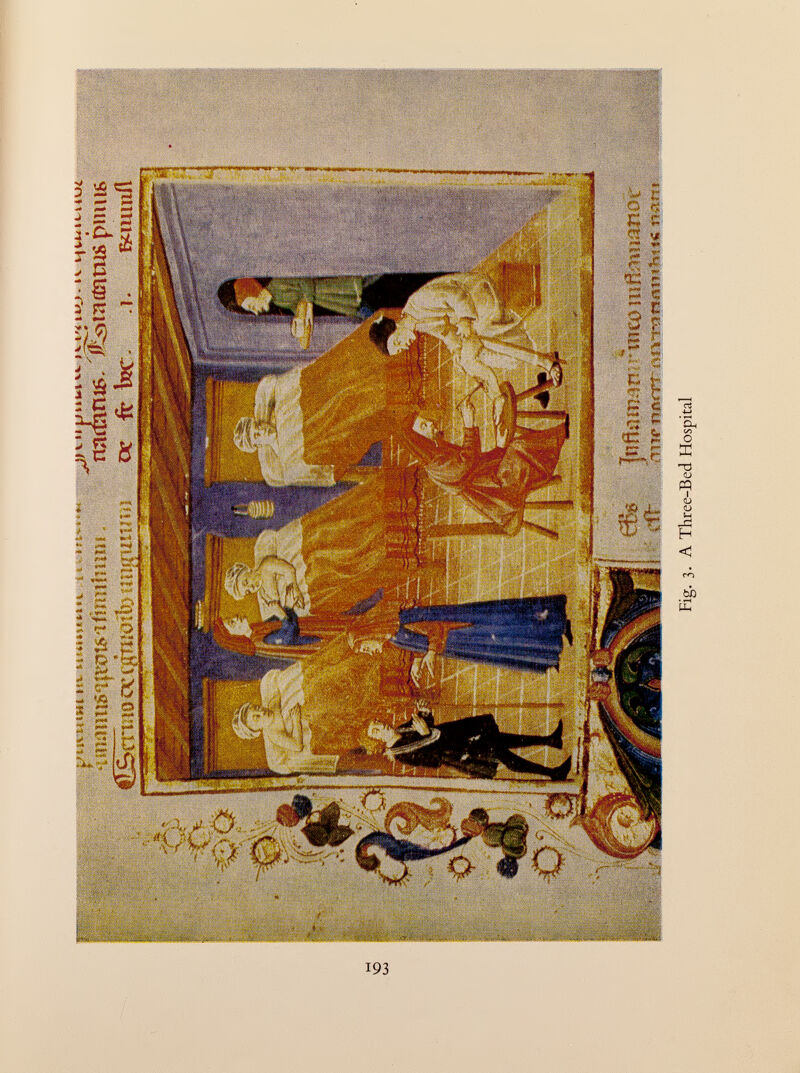 VO oj » V t'< iu.i • IV n j tu t mut /Häni on tus piiuis -I. ficilliuil ItifUiirurr -imti Yiiñnncmo'c Vincrmcrrsin-ranmit n>».n? Fig. 3. A Three-Bed Hospital