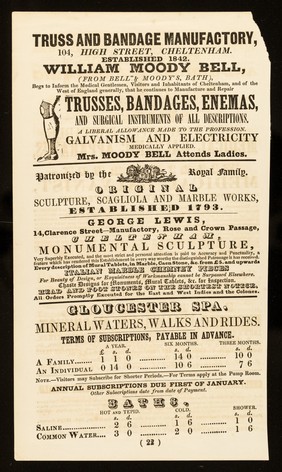 Ruck's improved portable medical galvanic apparatus : sold wholesale and retail / by William Ruck.