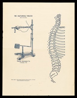 The new therapy bulletin. Bulletin no. 2 / Clinical Department of the Chattanooga Vibrator Instrument Company.
