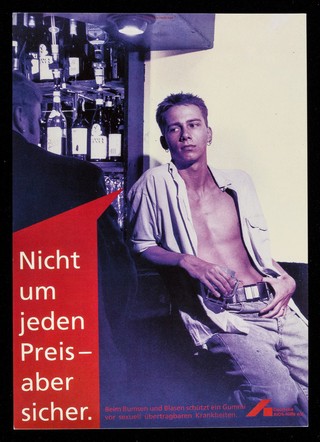 Nicht um jeden Preis : aber sicher : beim Bumsen und Blasen schützt ein Gummi vor sexuell übertragbaren Krankheiten / Deutsche AIDS-Hilfe ; Foto Norbert Heuler ; Gestaltung Detlev Pusch.
