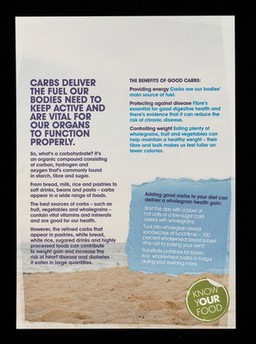 Carbs: fuel for life : Don't fall for the myth that all carbs are bad for you : They're an important part of a healthy diet.