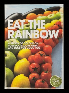 Eat the rainbow : A splash of colour on your plate looks great... and does you good too.
