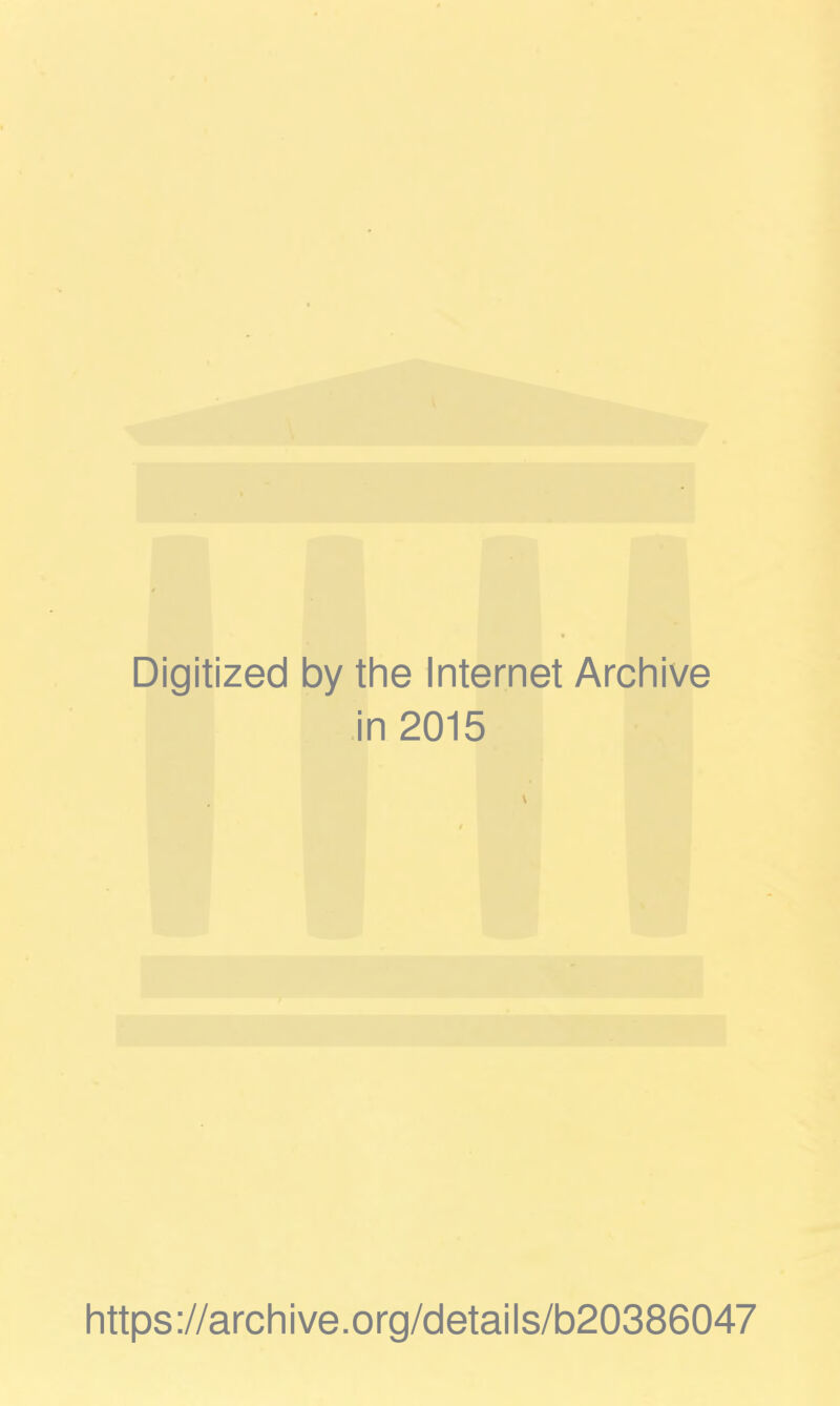 Digitized 1 by the Internet Archive in 2015 https://archive.org/details/b20386047