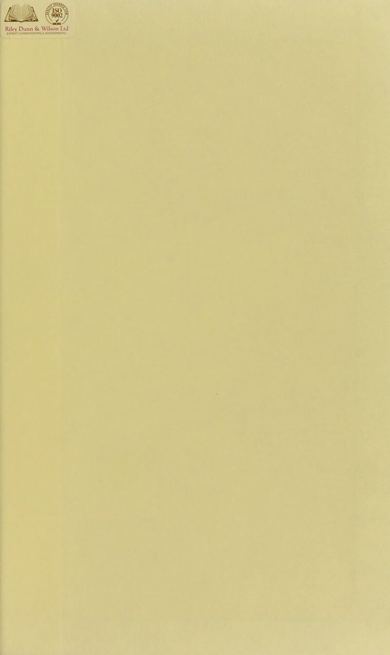 Rilcy Dunn & Wilson Ltd f ^