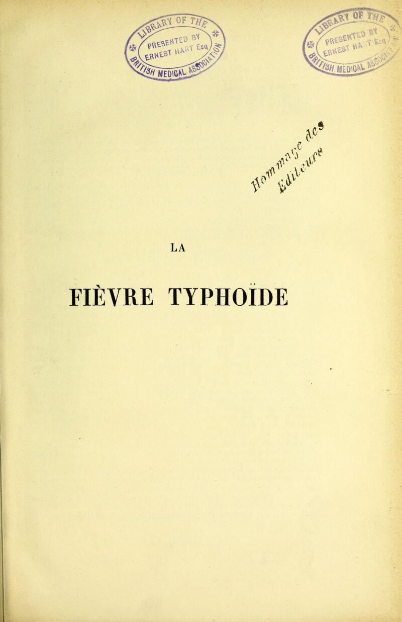 FIÈVRE typhoïde