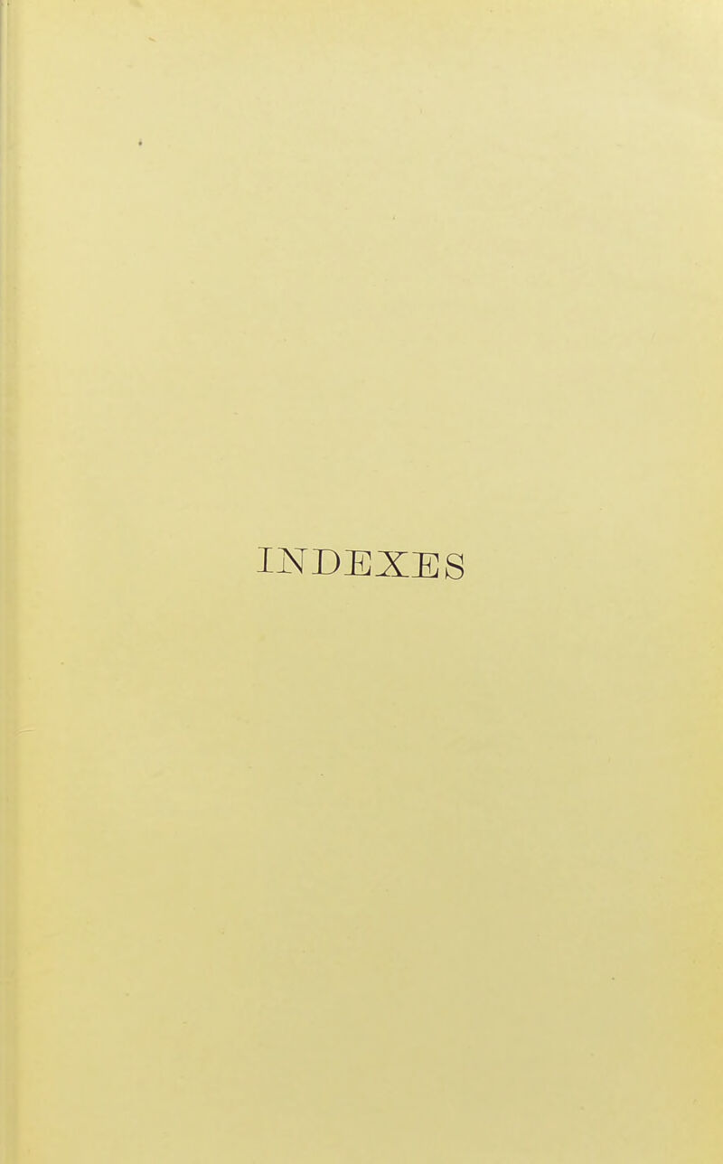 i INDEXES