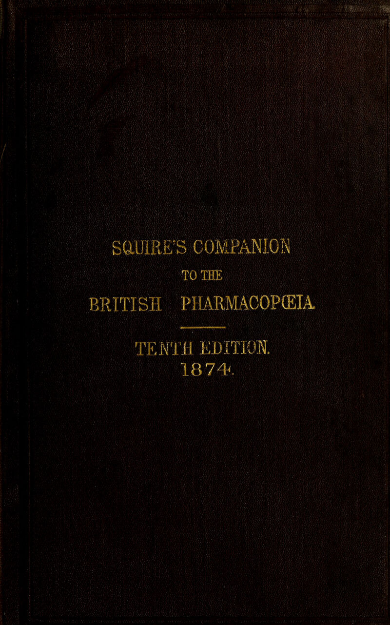 / TO THE BRITISH PHARMACOPCEIAI TEN'l'H EDITIOI. 1874^.