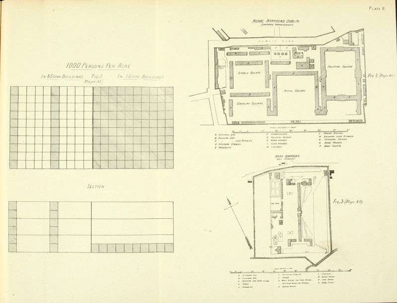 WOO Persons Per. Acre In 6Story Buildings Ficl In IStory Buildings — m Ij - — -— - — — K - Sect/on