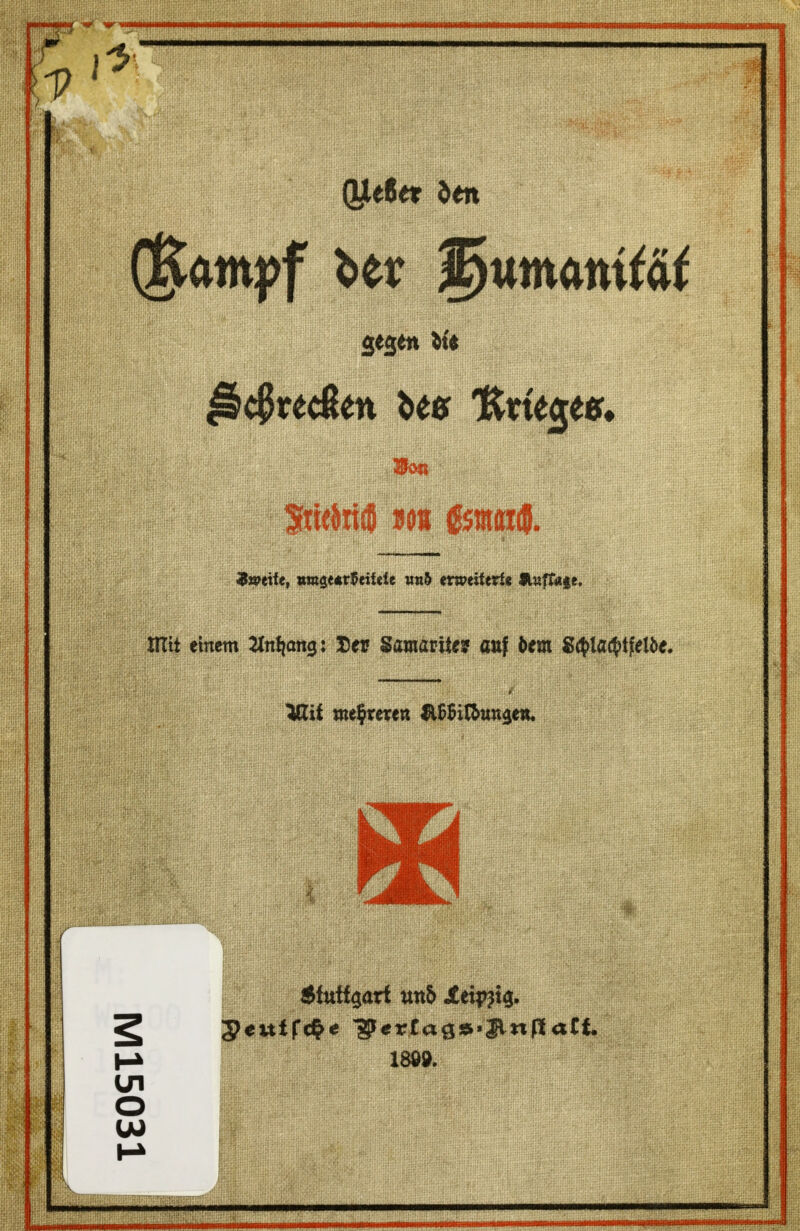 Q^tttt den gegen ik Wo® $»eite, ttmgettfeittie im& erweiterte *wff«f e, mit einem 2Miang: Der Samarüe? auf btm SQlafytfelbe. VLit mehreren HE5iI5un^en« 6fuff$art unb «£eipji$. im