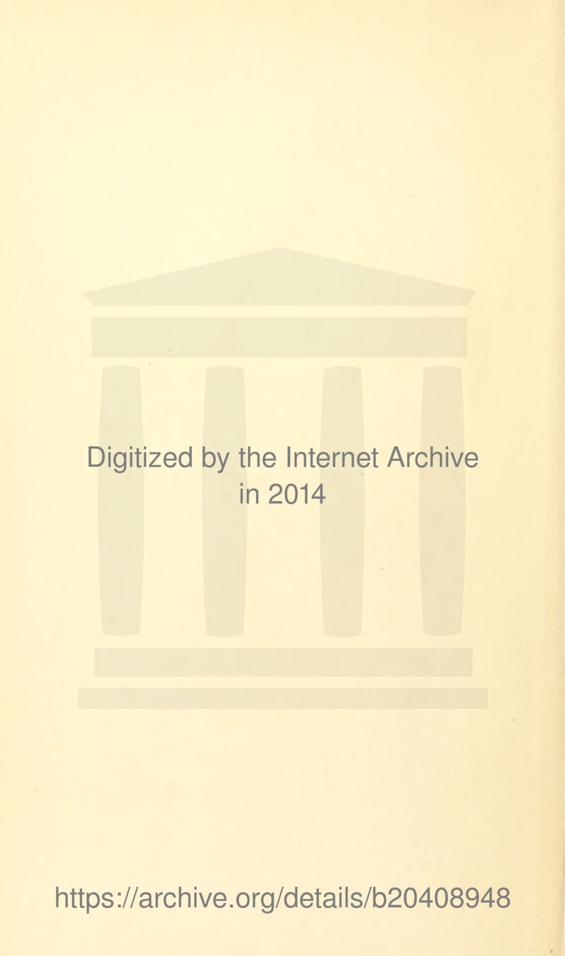 Digitized 1 by the Internet Archive in 2014 https://archive.org/details/b20408948