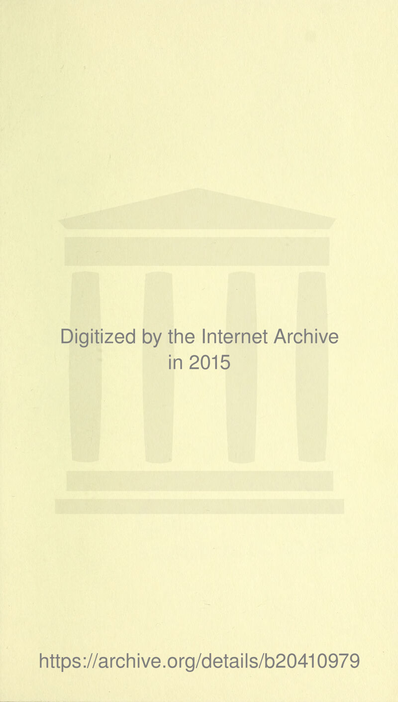 Digitized 1 by the Internet Archive in 2015 https://archive.org/details/b20410979
