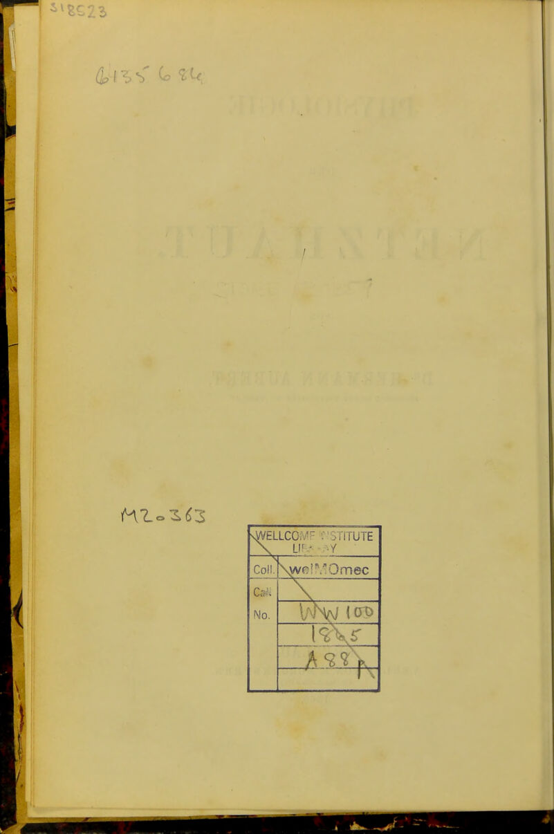 / sWELLCOiVF C'STITUTE Coli. No.