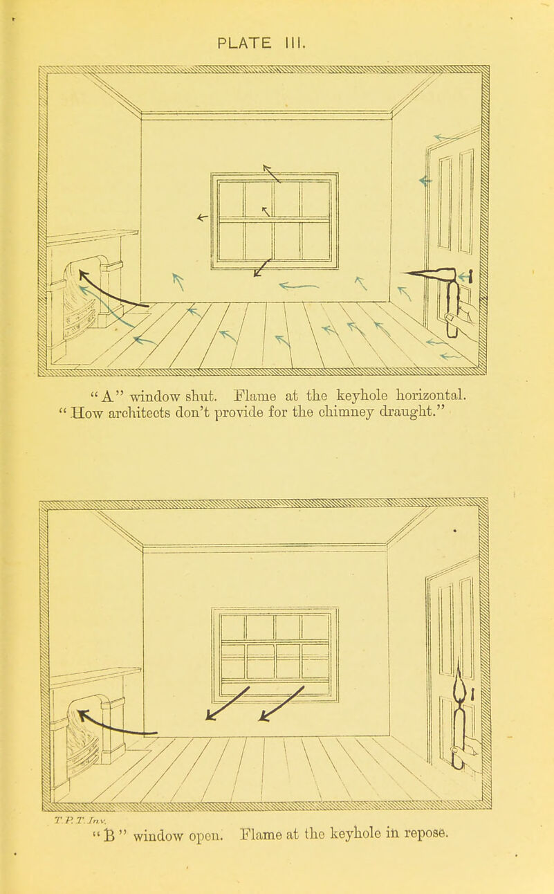 r.p.r.inv.  B  window open. Flame at the keyhole ill repose.