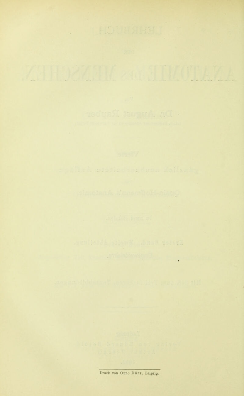 Drnek von Otto Dürr. Leipzigs.