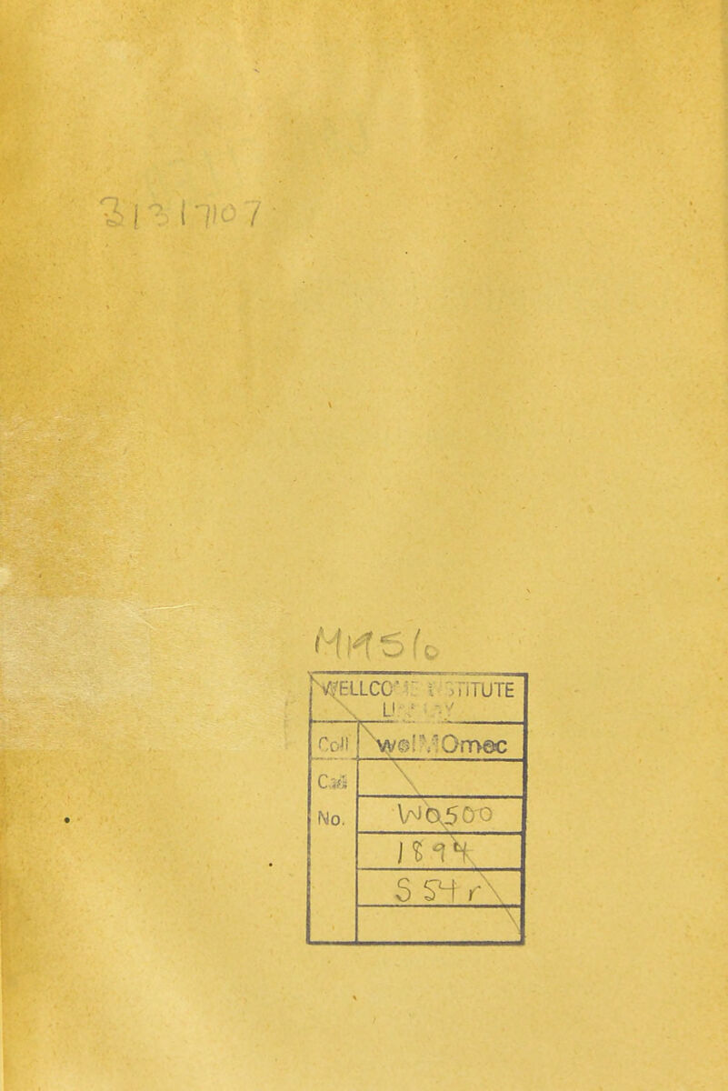 \ u - -.y \y©!ViOn>ec No. \ Vi 0^500 S A