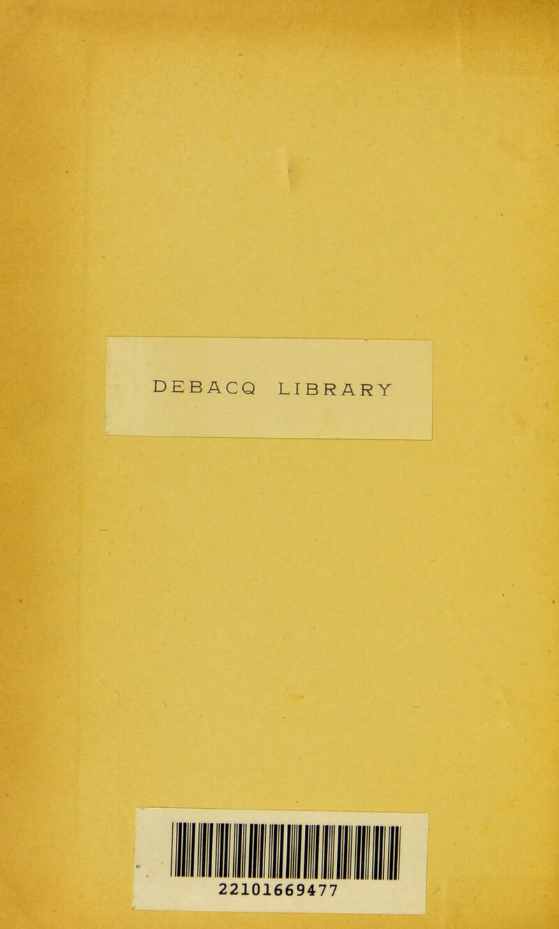 DEBACQ LIBRARY