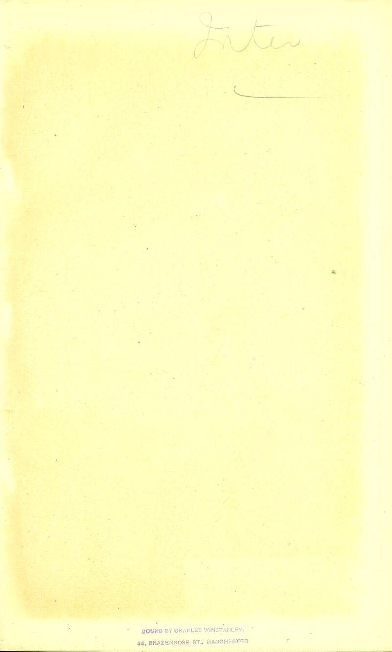 BOUND S¥ CHARLES WINSTAMLiiV, 44, BRAZENNOSE ST„ MANOHE0T!=?!