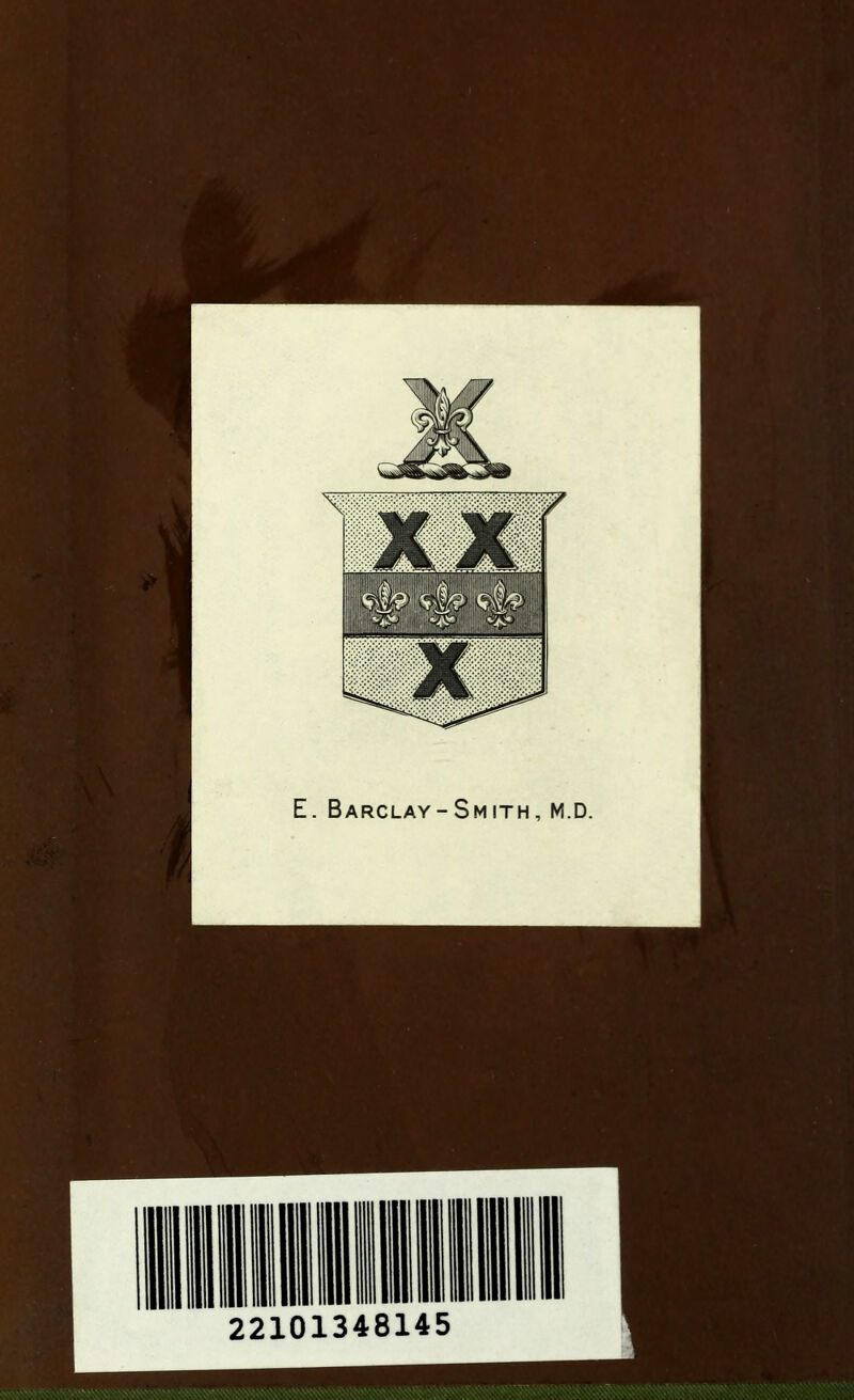 E. Barclay-Smith, M.D.