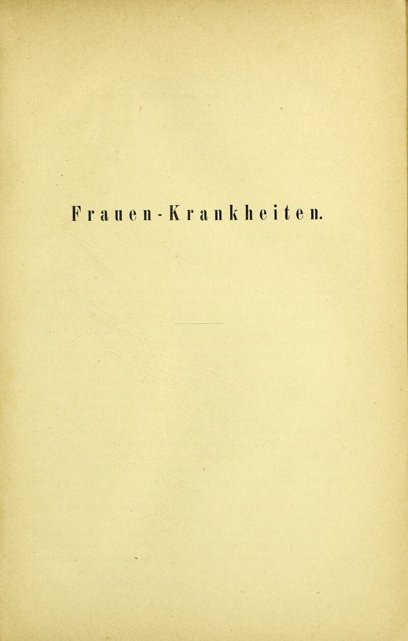 1 Frauen-Krankheiten.