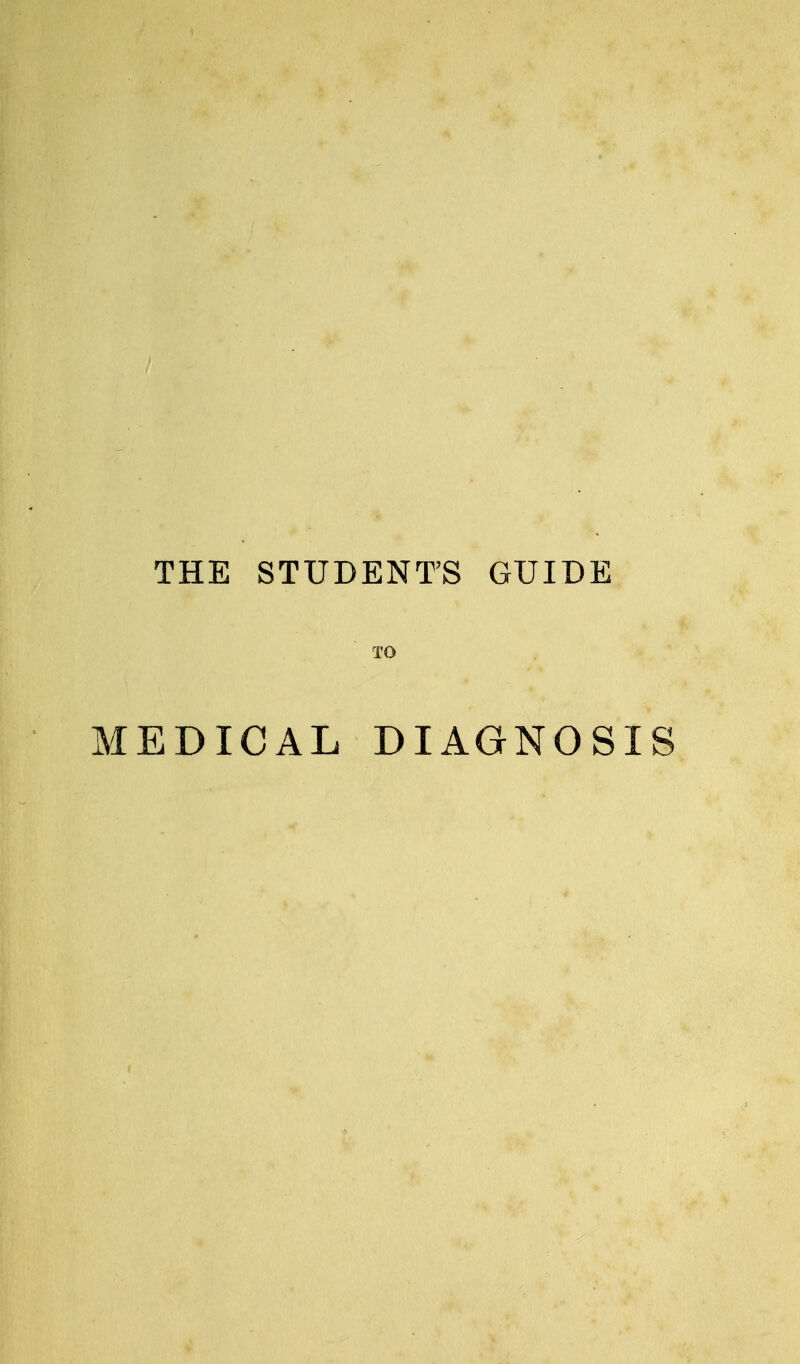 TO MEDICAL DIAGNOSIS
