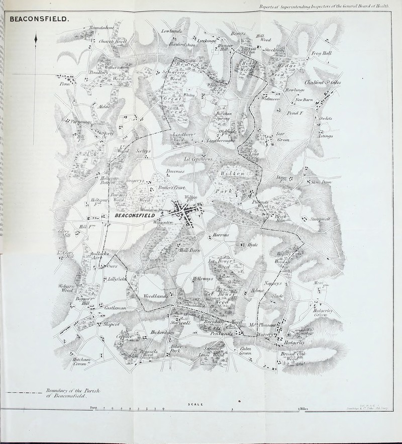Reports of' SuperintendingInspect-arsoi-the GeneralBoaiid of'Healtli. BEACONSFIELD iifiiill! Bmmctory af tfie Tarishy fff J3eaconsfrj?ld/.