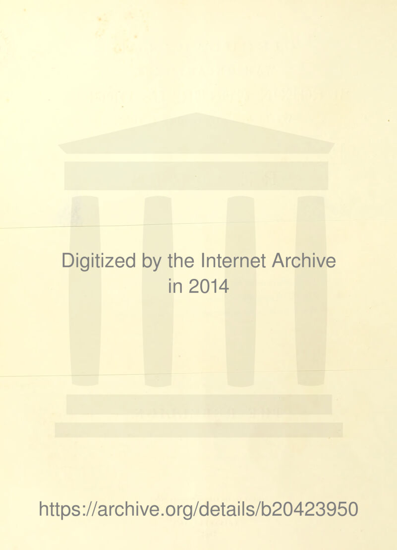 Digitized 1 by the Internet Archive in 2014 https://archive.org/details/b20423950