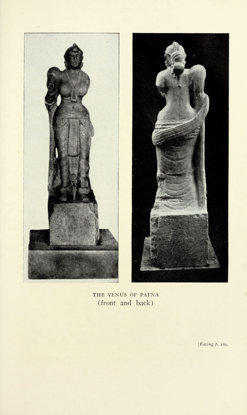 THE VENUS OF PATNA (front and back)