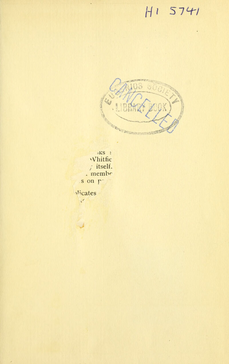 vVhitfic / itself. . memb^ s on p' ^licates