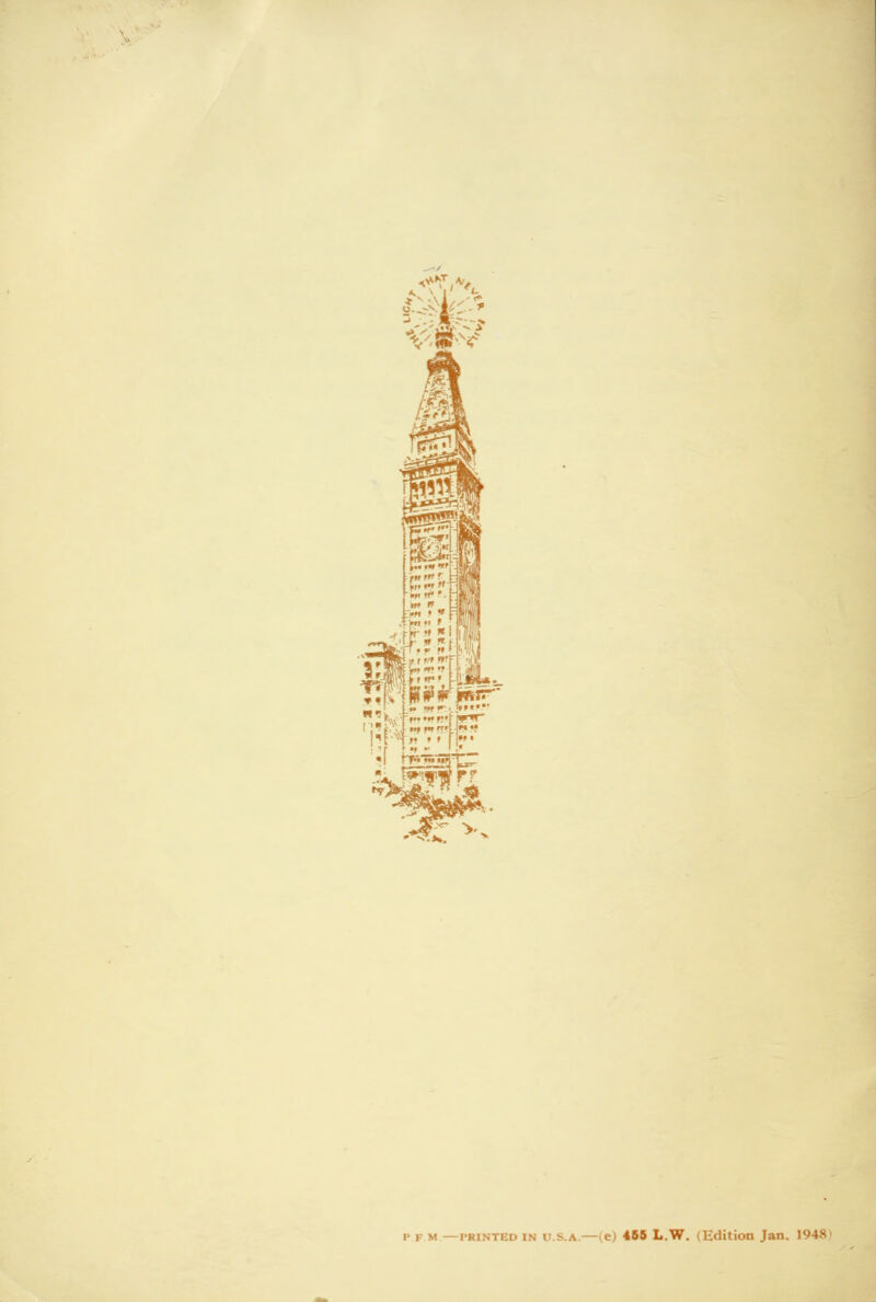 p F M.—PRINTED IN U.S.A.—(e) 466 L.W. (Edition Jan. 1948>