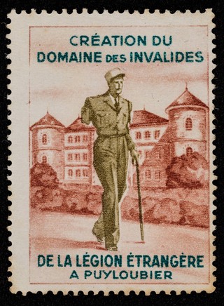 Création du domaine des invalides de la Légion étrangère à Puyloubier.