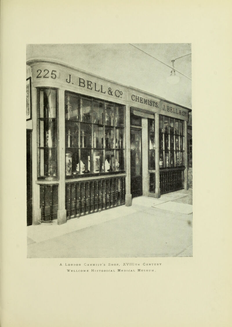 A London Chemist's Shop, XVIIIth Century Wellcome Historical Medical Museum,