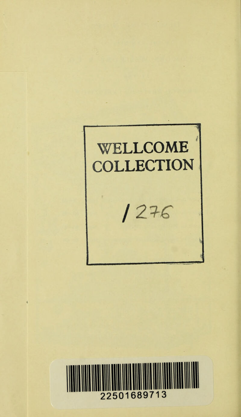 WELLCOME COLLECTION