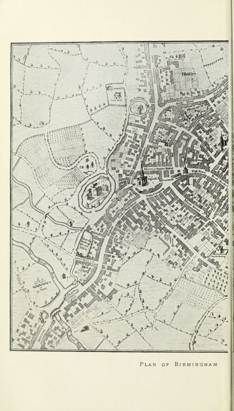 Plan of Birmingham