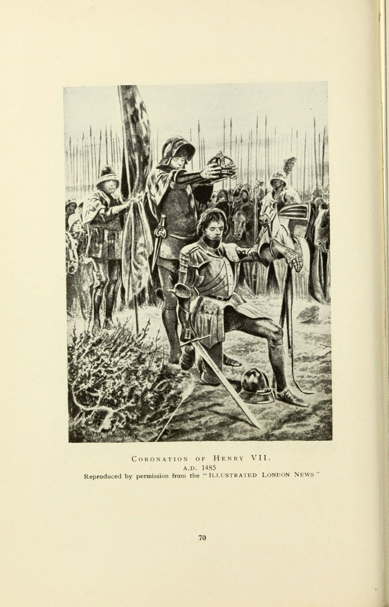 a.d. 1485 Reproduced by permission from the  ILLUSTRATED LONDON NEWS