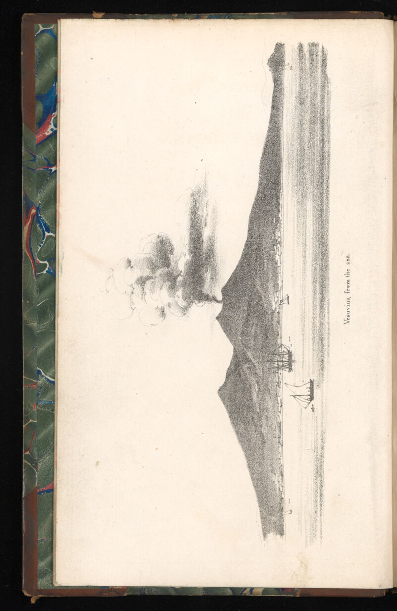 -hi Vesuvius, from the sea.