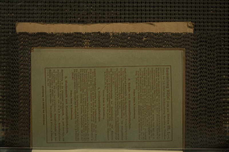 Sammlung Köfel pteu p« Banbt^c« lll. 1.- Derlog ber 33|. Köjerjdien Bud)l}QnMttns, Kempten u. mftn<i)en me mrne im moraenlatiö. Don Dr. an t o k B a u m ft o r k in Sa»ba<J} (Tit.£.) SSÄ Vet HlTdienmufth. Don Dr. Katl ID.liiinaB«, Direfetor btx Kirditnmuji&id)uU in Ktgensbur?. (Ilt.6.) ^ ,^ _ liertbert iTOläOofel, iw 5ran3ishan<rklofter l« n .15.) Unü>^.proj. 1 Jr. UJ t i c)« ^ Sretburg t S. t Deutföjfe muftlker. Bc '1^ °.f\?^,*^/ loo ■}? ? tn midjatl Solievi SüiiiJU«- flusgtwälltt unb «lug jtgiu» StöUU, ^xo\<\\ox tit pljltoiop^U an 6« Un .4t«rfi BSnö« ht Doriwfttuwj. r, S. Hed)ts- uit5 $taal$«)inenftl}ö|t*tt. j l?€(St,5tftatunb«efemtf»«ttOcK«n,«rt}«ttnt<rfDr®«or25v«lIj«tr«o« * UV Co er mon« in Strafeburg. (Ur. 25.) « »^ fc.,«„K„^ w-rQ*. r>f# flrbelterocrndjeruno l« »>«« Kultur taaten. Unt« be|on5er« BerüÄ- RermonnRoertn, ®berlan5*$flerld}l»rot in Köln. (1«. •' ^ .. U Berlin. («T. 86.)^^^ ^^^^ ^ ^^^^^^ rieubau», Dtrekior btt jtattJL ftmtt« »n Königsberg, i«'^-^^/ «ifVn unb StaljL Don Jngenlew Dr. ÄUi« ©urm, Bttr^ebsMreütor l« Dle\%Ve«»Ä^;r«nfl. Don ^«Mfcu, Dr 5.3L 3«^nbt»dj. Die «Demfc KKrsr.'t Haljtunß». ««b ««nufemltteL Don Dr. s.^uimier (llt. 6S.) >«4»m B«wb« '.« DoT&«rsttimg. «ntBTiruno In öl« elementate Wtttljemattt. 3« 3»*If Dotttafl»« ^ I«: läPr«rii^!. Dr. 3H PUtm^K, ®.r««tn«I.pt^«not «b Uni, üeÄe'pÄ*^^M^^^^^^ *^«^^*^ ^'*'^'* Ufc (nT.23.) l