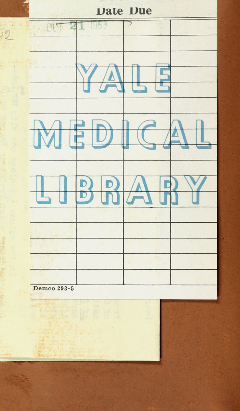 uate Due WH 8^j»b&^t M m w Demco 293-5