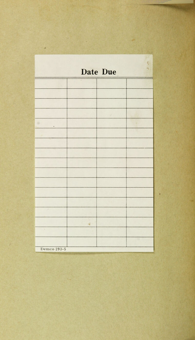 < 1 Date Due Demco 293-5