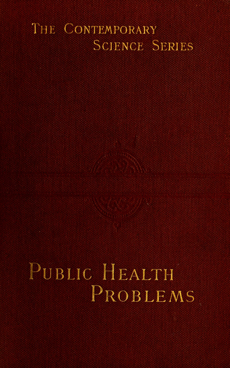 Tni Contemporary Science Series Public Health Problems