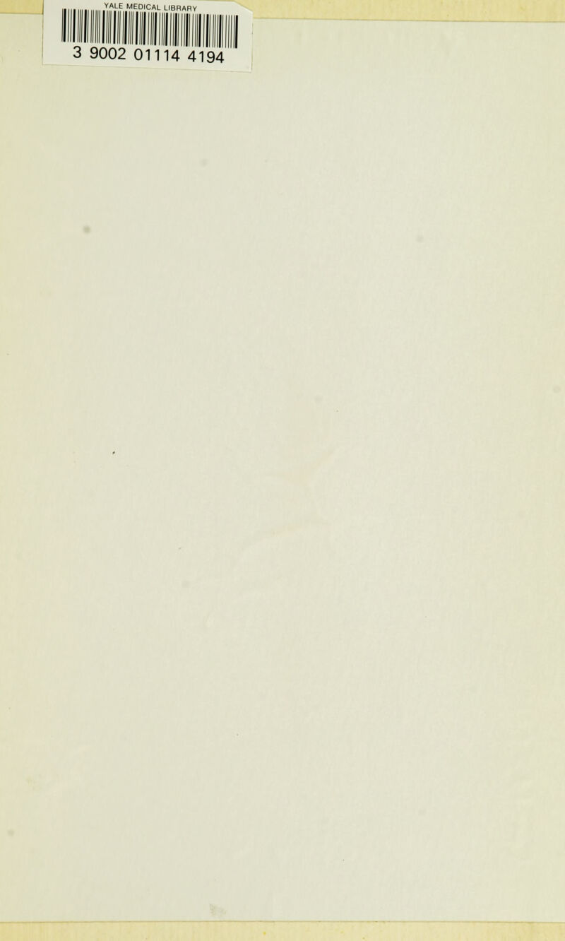 VALE MEDICAL LIBRARY 3 9002 01114 41 94