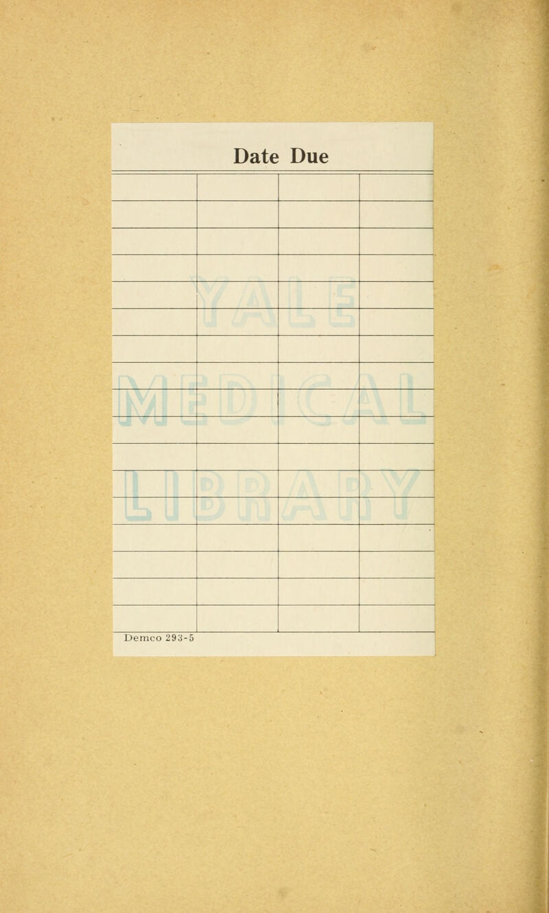 Date Due Demco 293-5